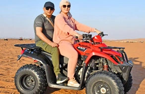 DOUBLE SEATER QUAD BIKE (2 People)